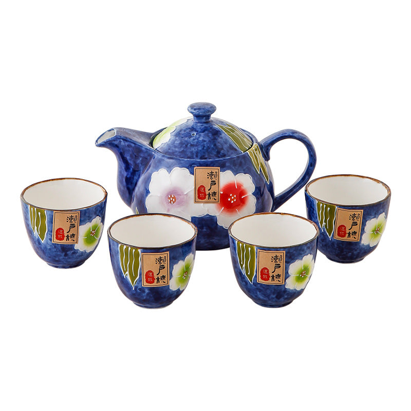  Blue Tea 3種せっと Amazon.com | Japanese Tea Set, 25 oz Ceramic Tea Sets with