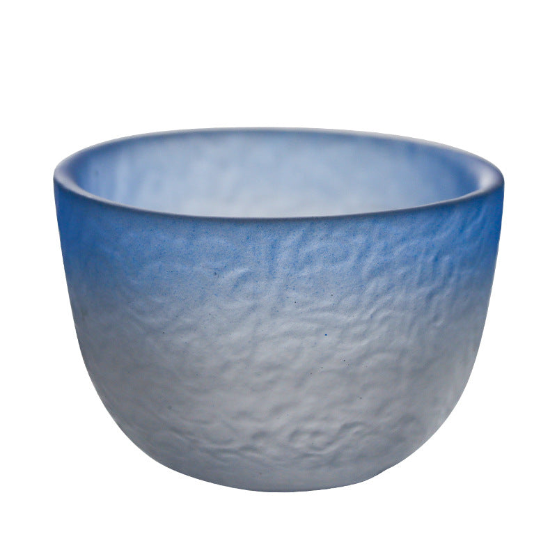 Gradient Blue Glass Sake Cup 50ml