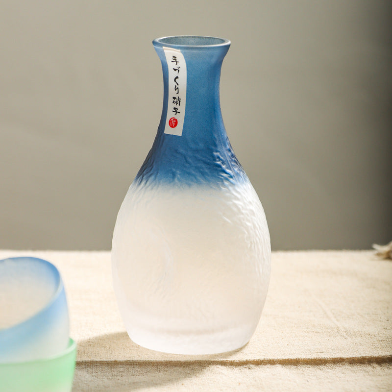 Gradient Colors Glass Sake Set