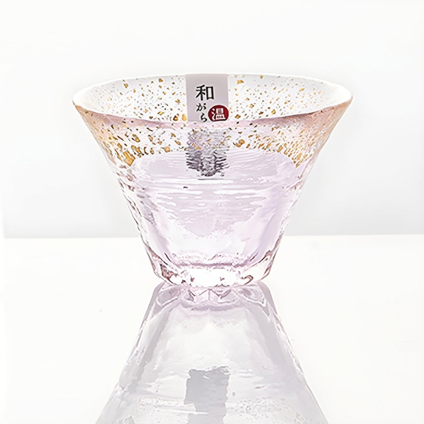 Mount Fuji Hidden Sakura Glass Sake Cup 80ml