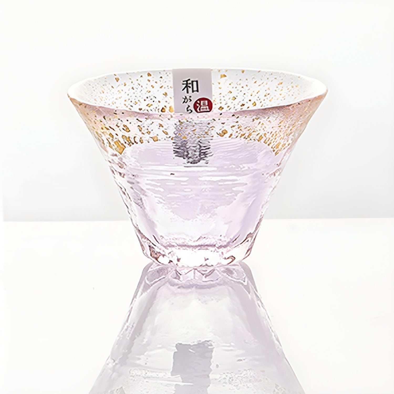 Mount Fuji Hidden Sakura Glass Sake Cup 80ml