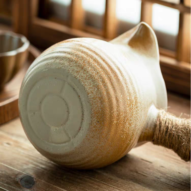 Mini Outdoor Camping Ceramic Teapot