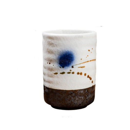 Hand Painted Spot Yunomi Tea Cup
