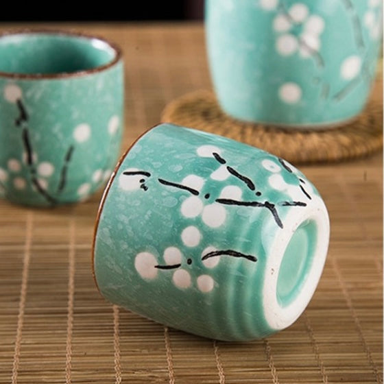 5 Piece Sakura Sake Set