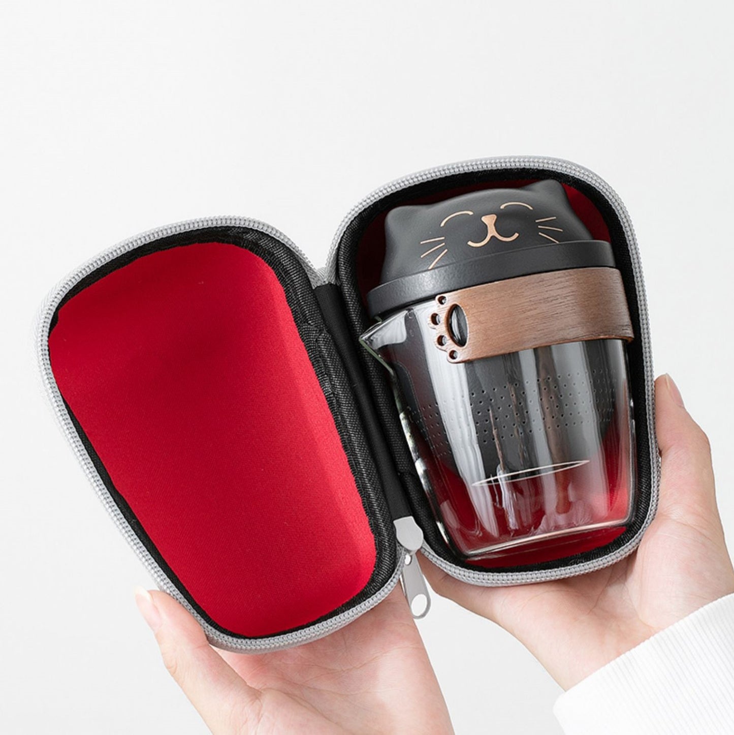 Lucky Cat Travel Tea Set