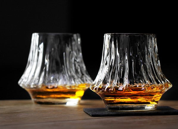 Mount Fuji Shaped Whiskey Glass
