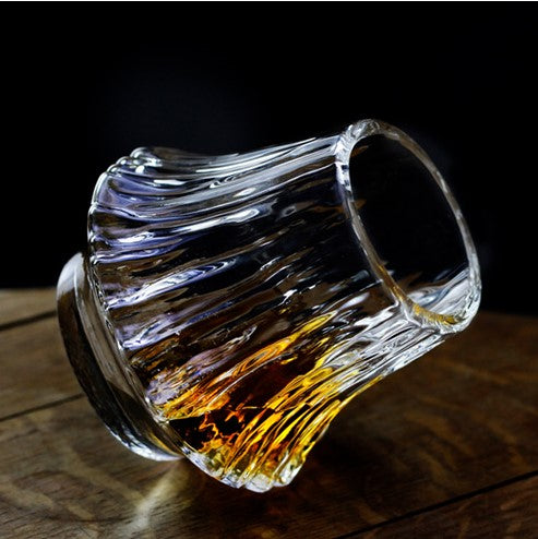Mount Fuji Shaped Whiskey Glass