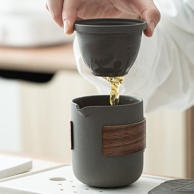 Classic Ceramic Travel Tea Set