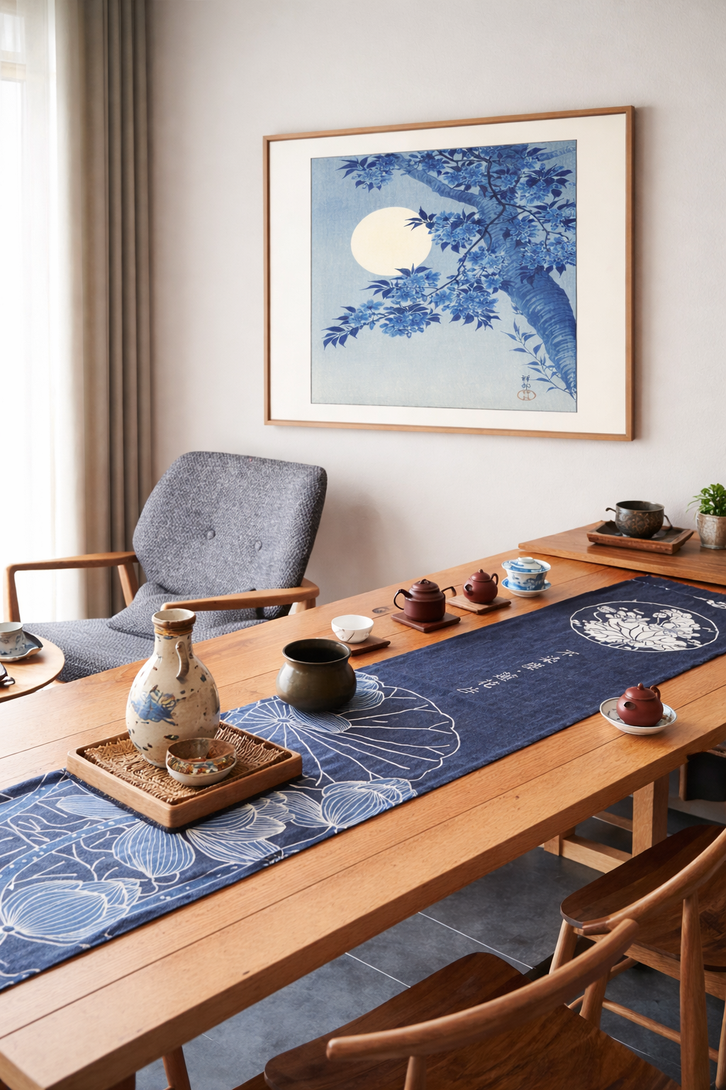 Designing a Japanese-Inspired Home: Art, Table, and Drinkware
