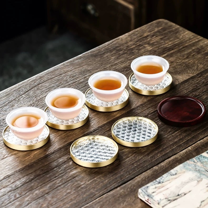 Japanese Wave Glass Coaster