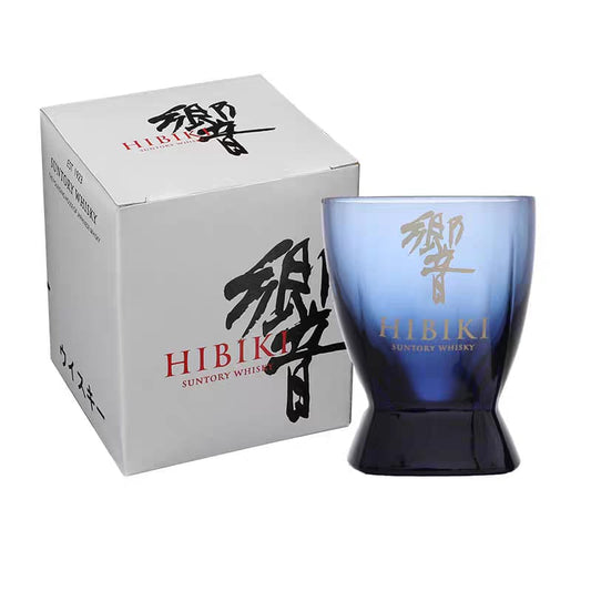 Blue Square Whiskey Glass [Hibiki]