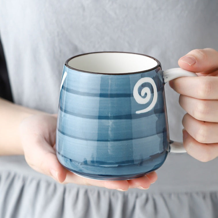 Traditional Japanese Underglaze Coffee Mug [Naruto]