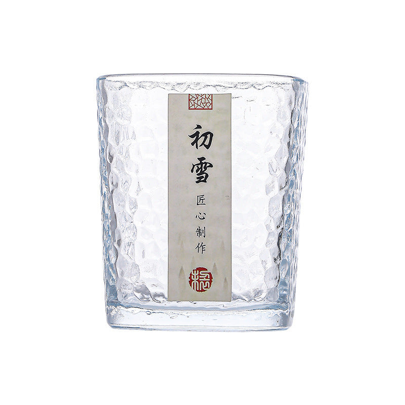 Hammered Glass Cup 230ml