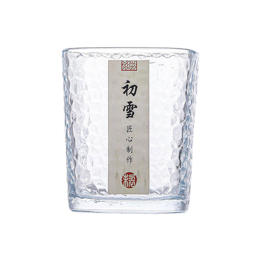 Hammered Glass Cup 230ml