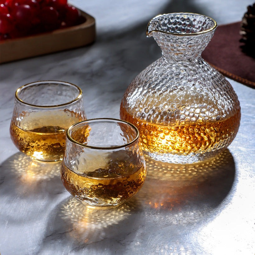 Golden Painting Borosilicate Glass Tea Kettles – Sake Oni
