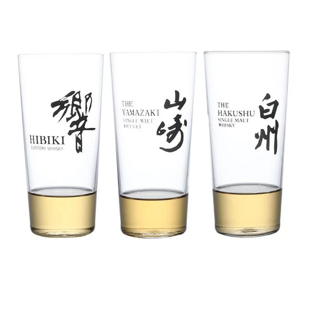 Japanese Whiskey Highball Tumbler Selection Set