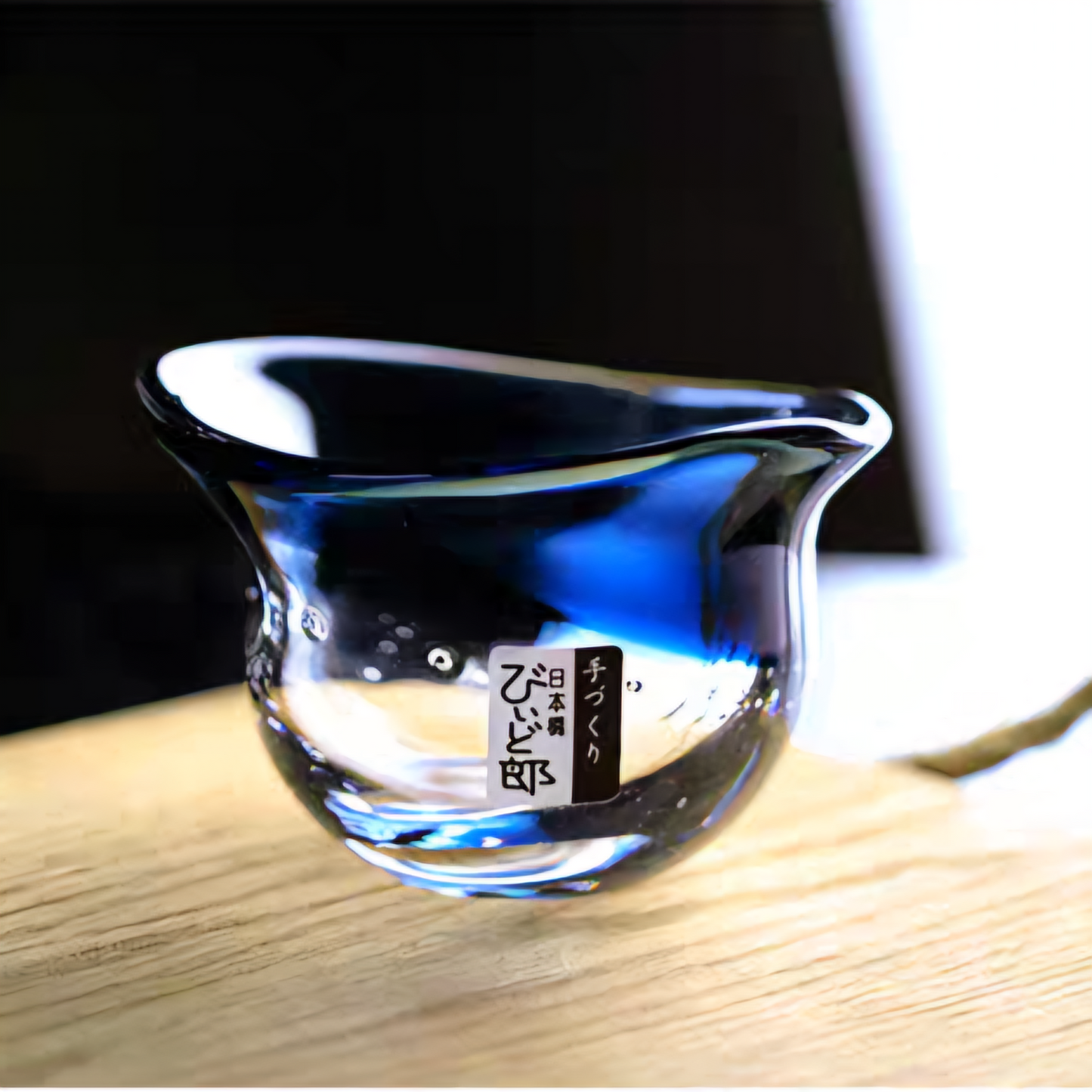 Leaf Grip Glass Sake Cup 120ml