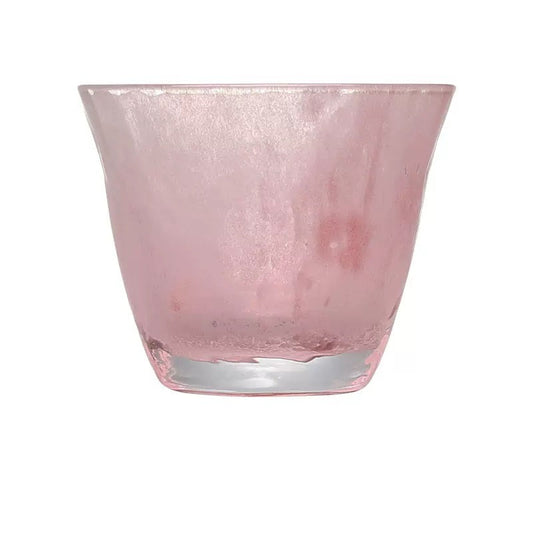 Sakura Pink Glass Sake Cup 75ml