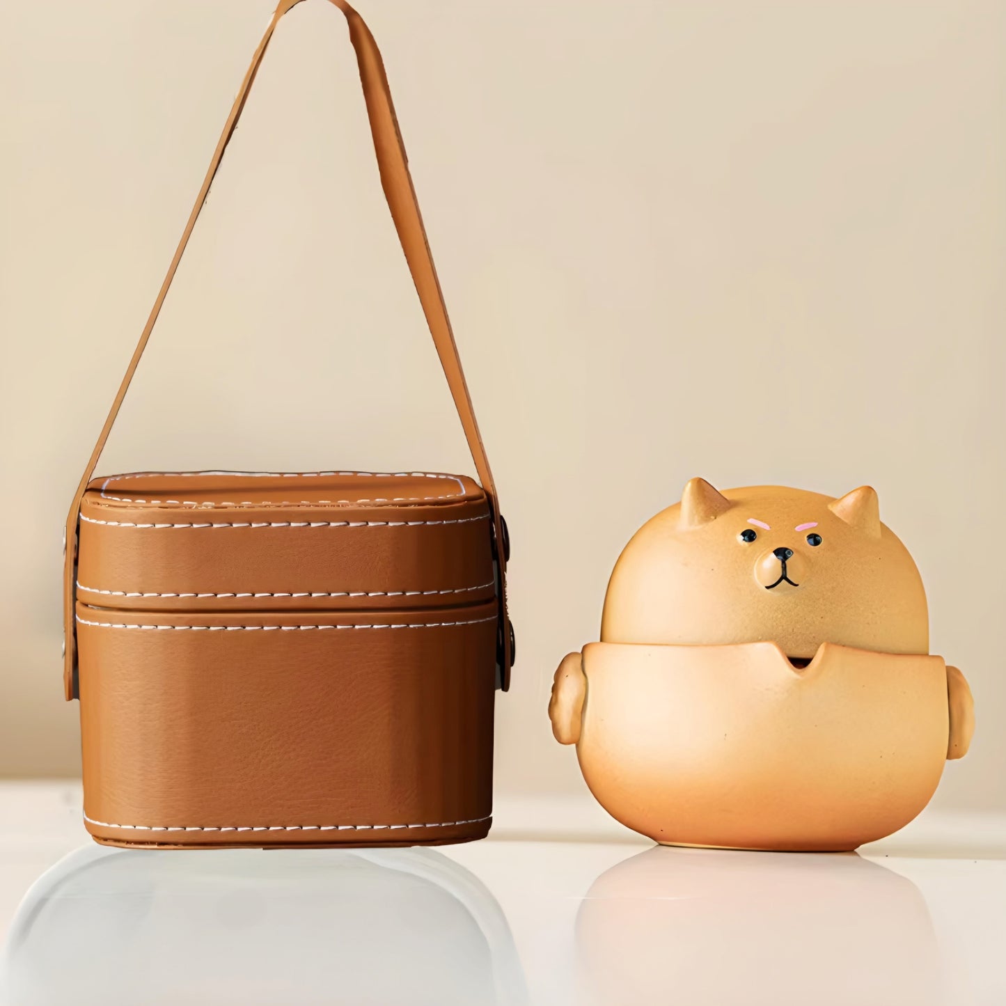 Shiba Travel Tea Set