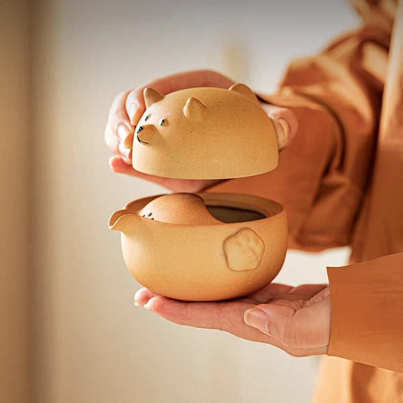 Shiba Travel Tea Set