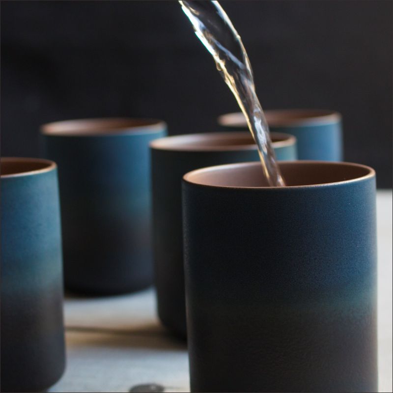 Japanese Coarse Gradient Tea Cup