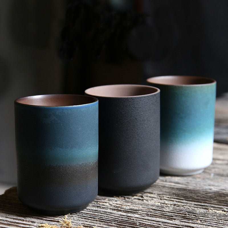 Japanese Coarse Gradient Tea Cup