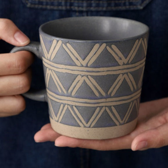 Vintage Stoneware Coffee Mug [Net]