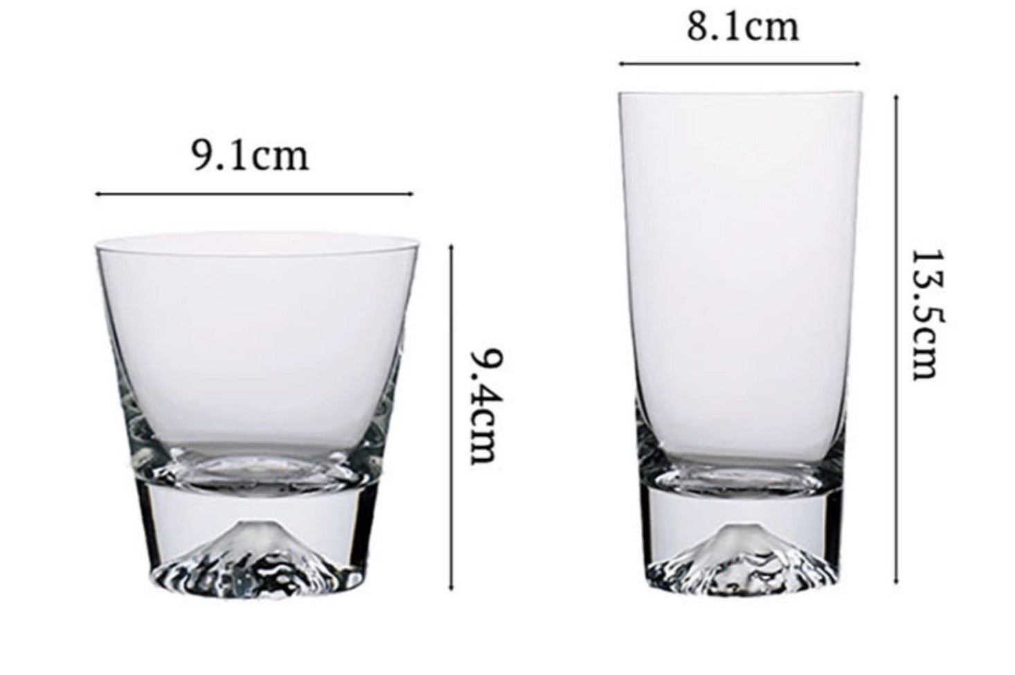 Premium Mount Fuji Whiskey Glass
