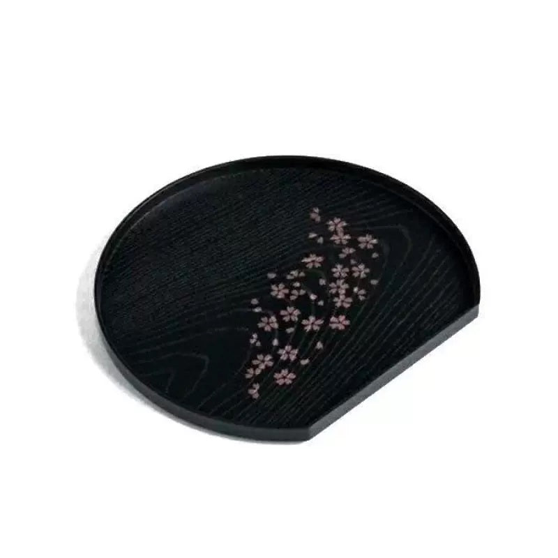 Sakura Semi-circular Tea Tray