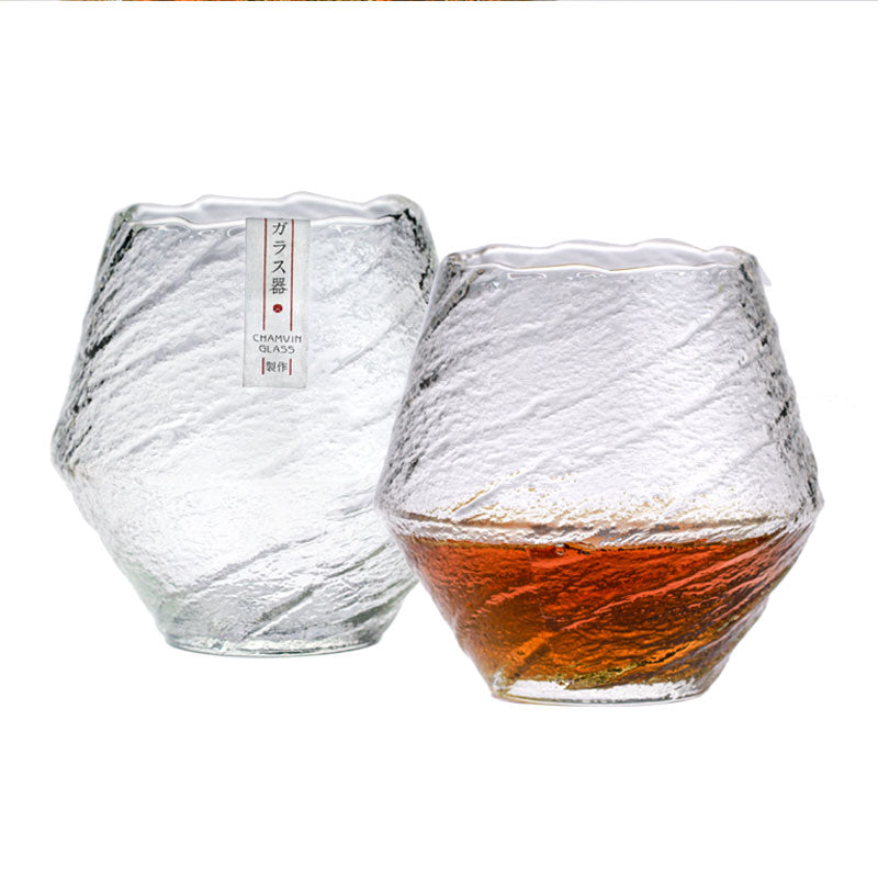 Storm Japanese Crystal Whisky Glass